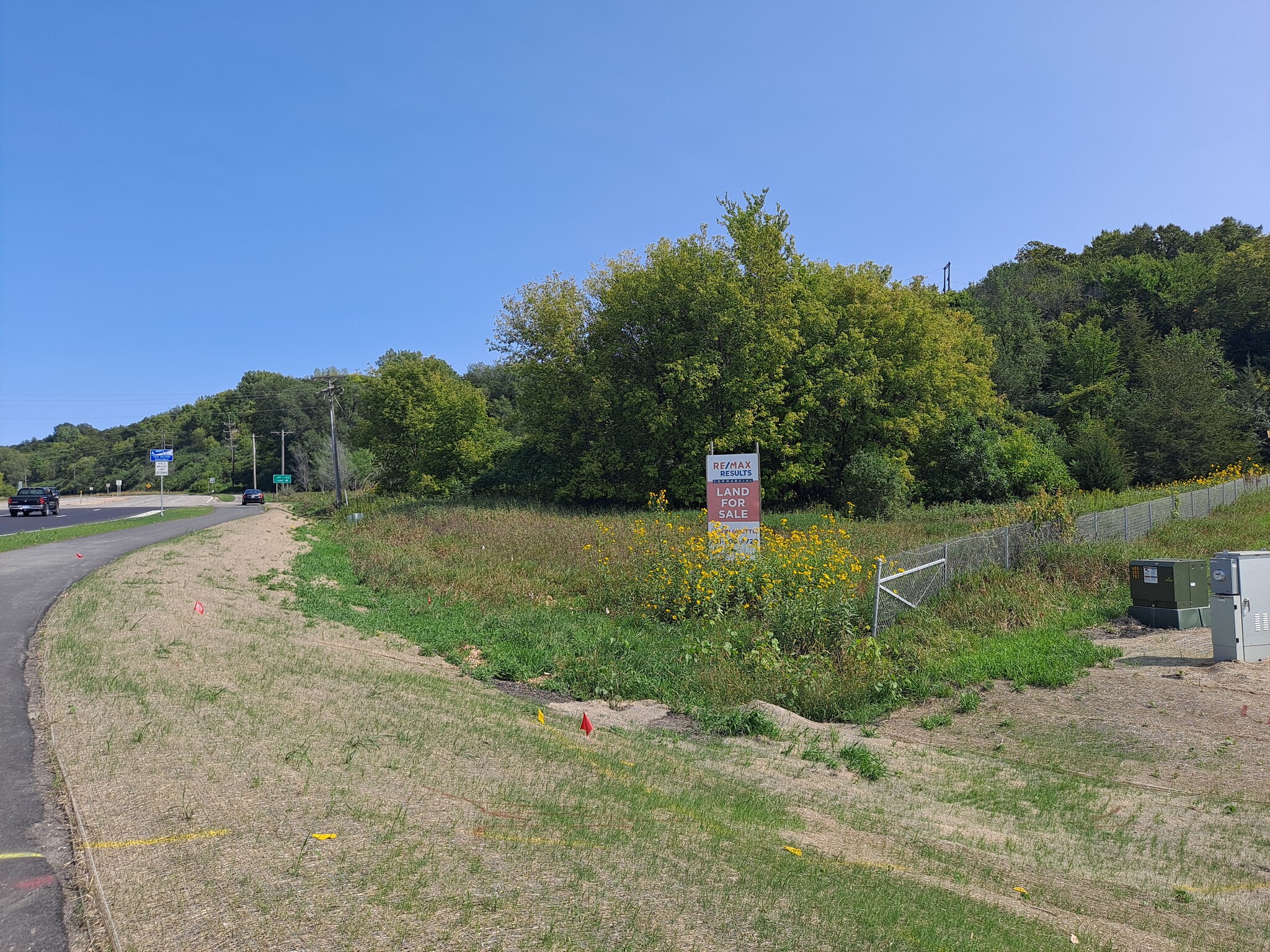 Land sale Hwy. #14 and North Riverfront Dr. interchange